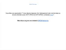 Tablet Screenshot of mon-asso.org